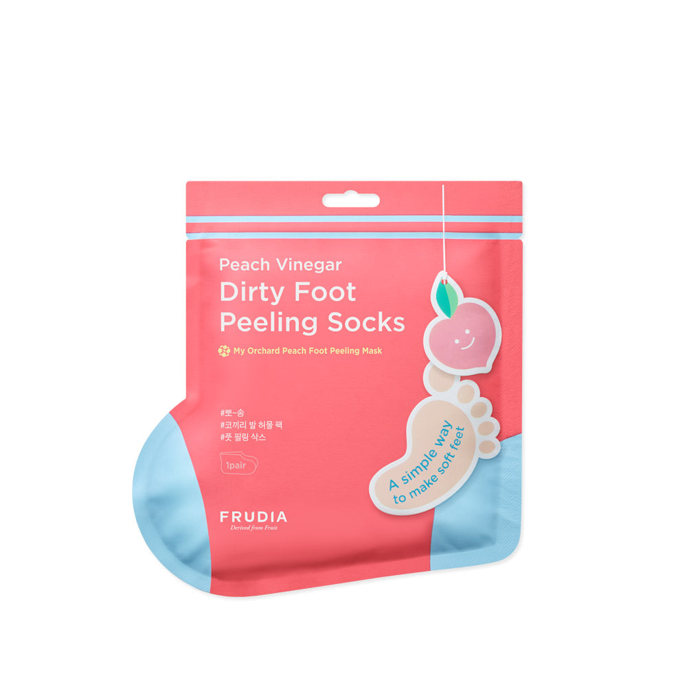 Frudia My Orchard Peach Foot Peeling Mask 40g(1pair) - Shop K-Beauty in Australia