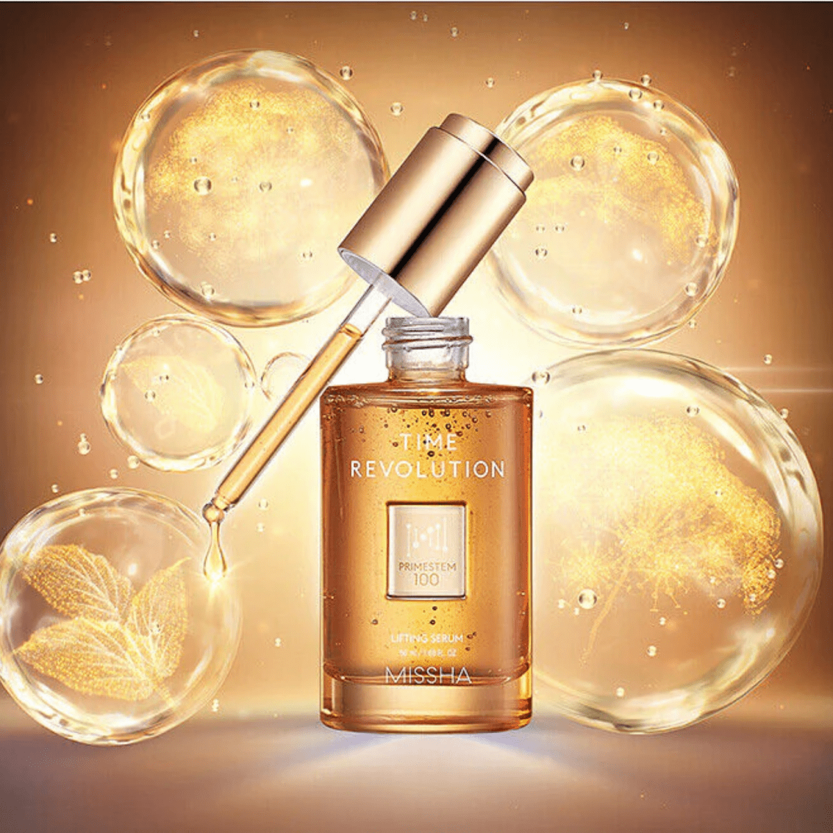 Missha Time Revolution Primestem 100 Lifting Serum 50ml | La Cosmetique