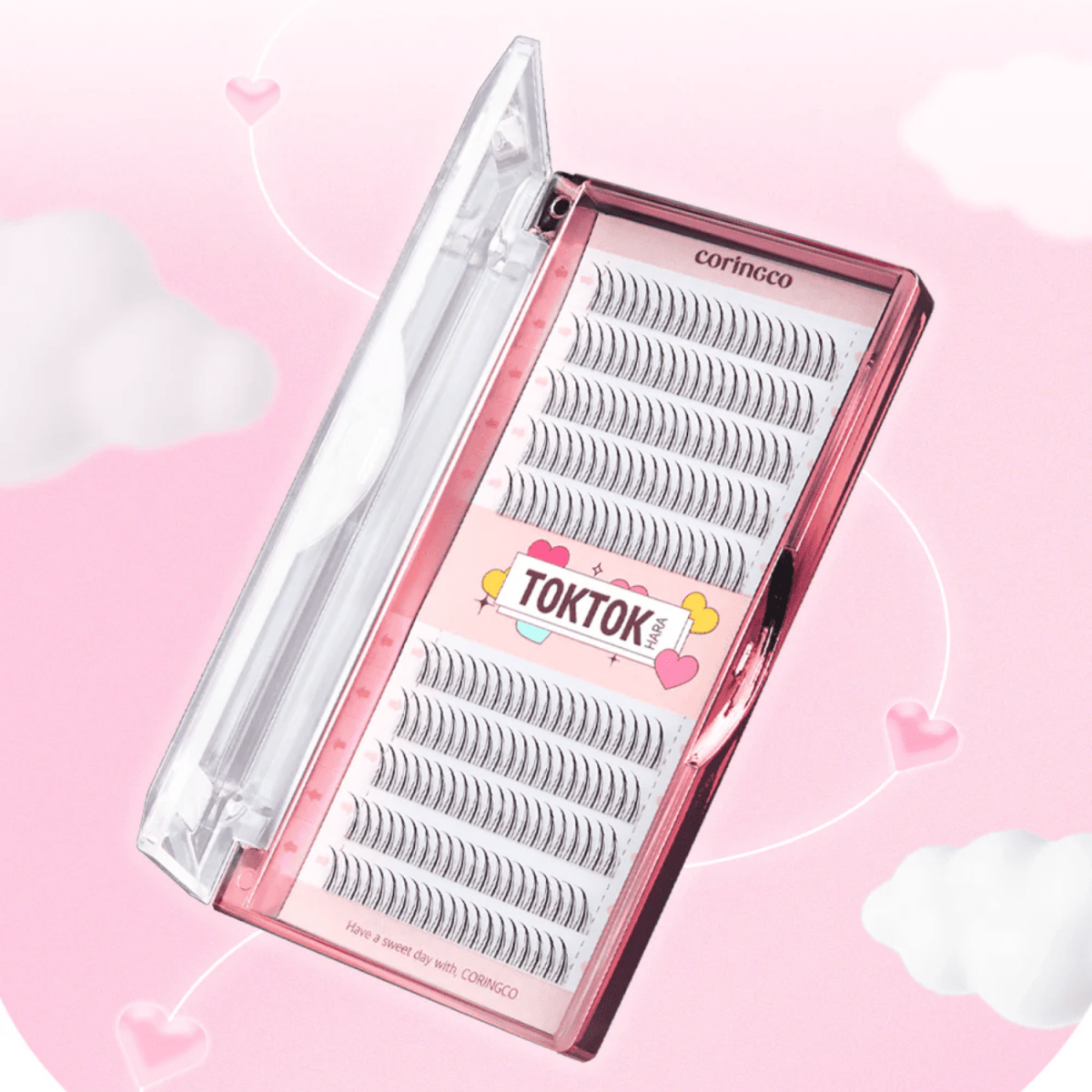 Coringco Toktokhara Filter Eyelash [200pcs] | La Cosmetique