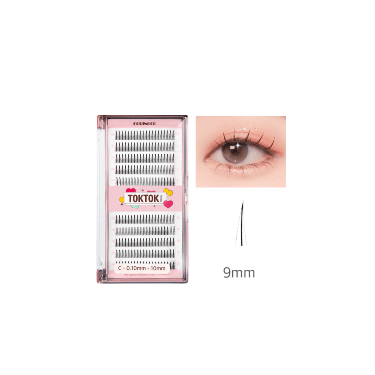 Coringco Toktokhara Filter Eyelash [200pcs] | La Cosmetique