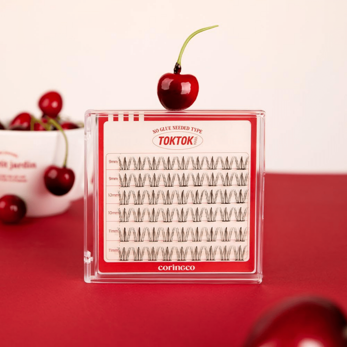 Coringco Toktokhara No Glue Eyelash [54pcs] | La Cosmetique