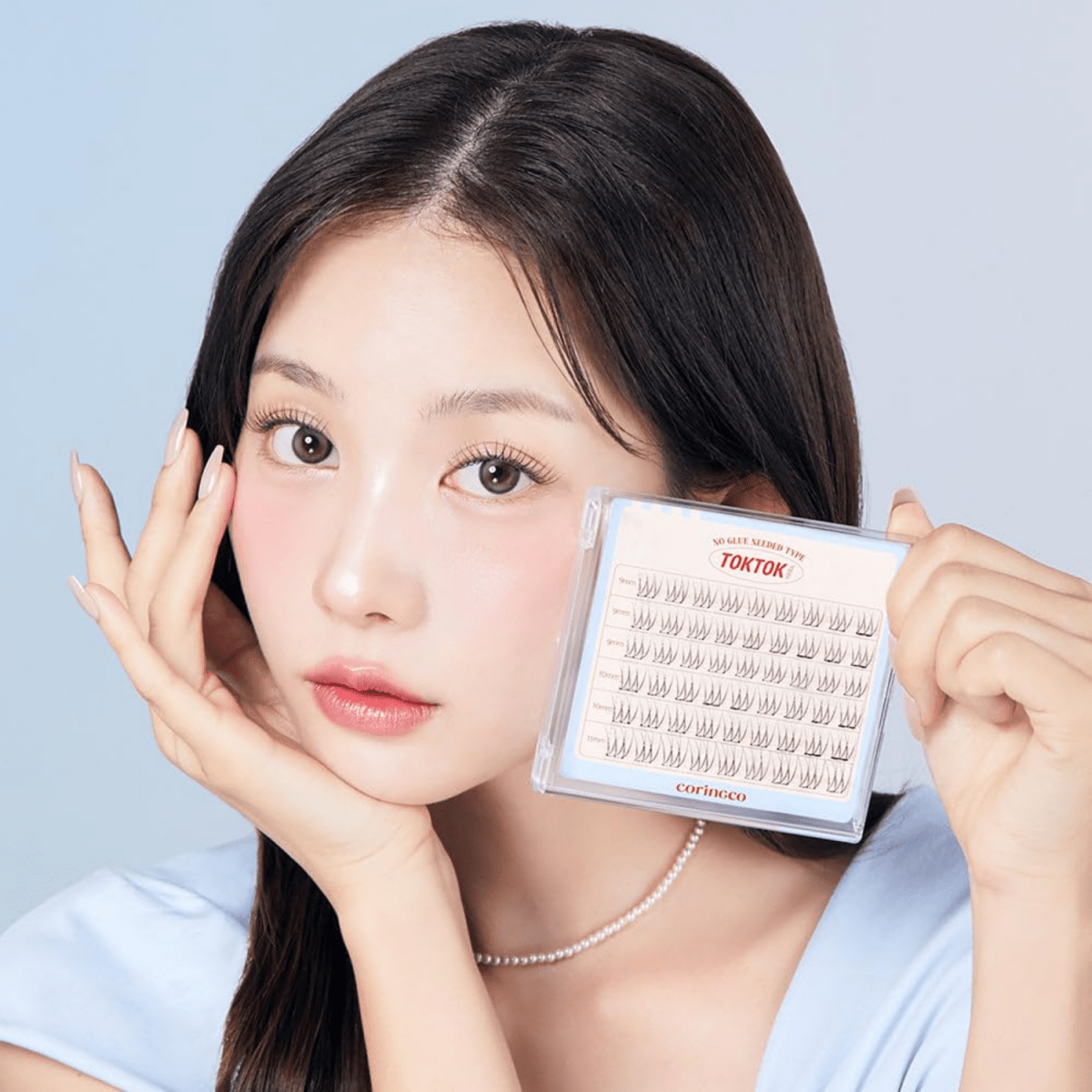 Coringco Toktokhara No Glue Eyelash [54pcs] | La Cosmetique