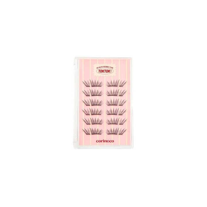 Coringco Toktokhara No Glue Half Eyelash [24pcs] | La Cosmetique