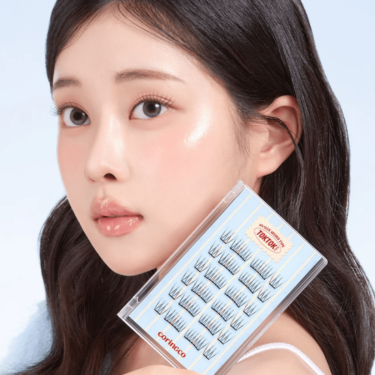Coringco Toktokhara No Glue Half Eyelash [24pcs] | La Cosmetique
