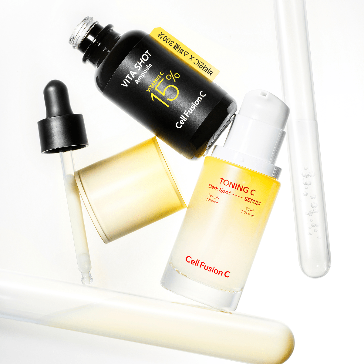 Cell Fusion C Toning C Vita - Shot Ampoule | La Cosmetique