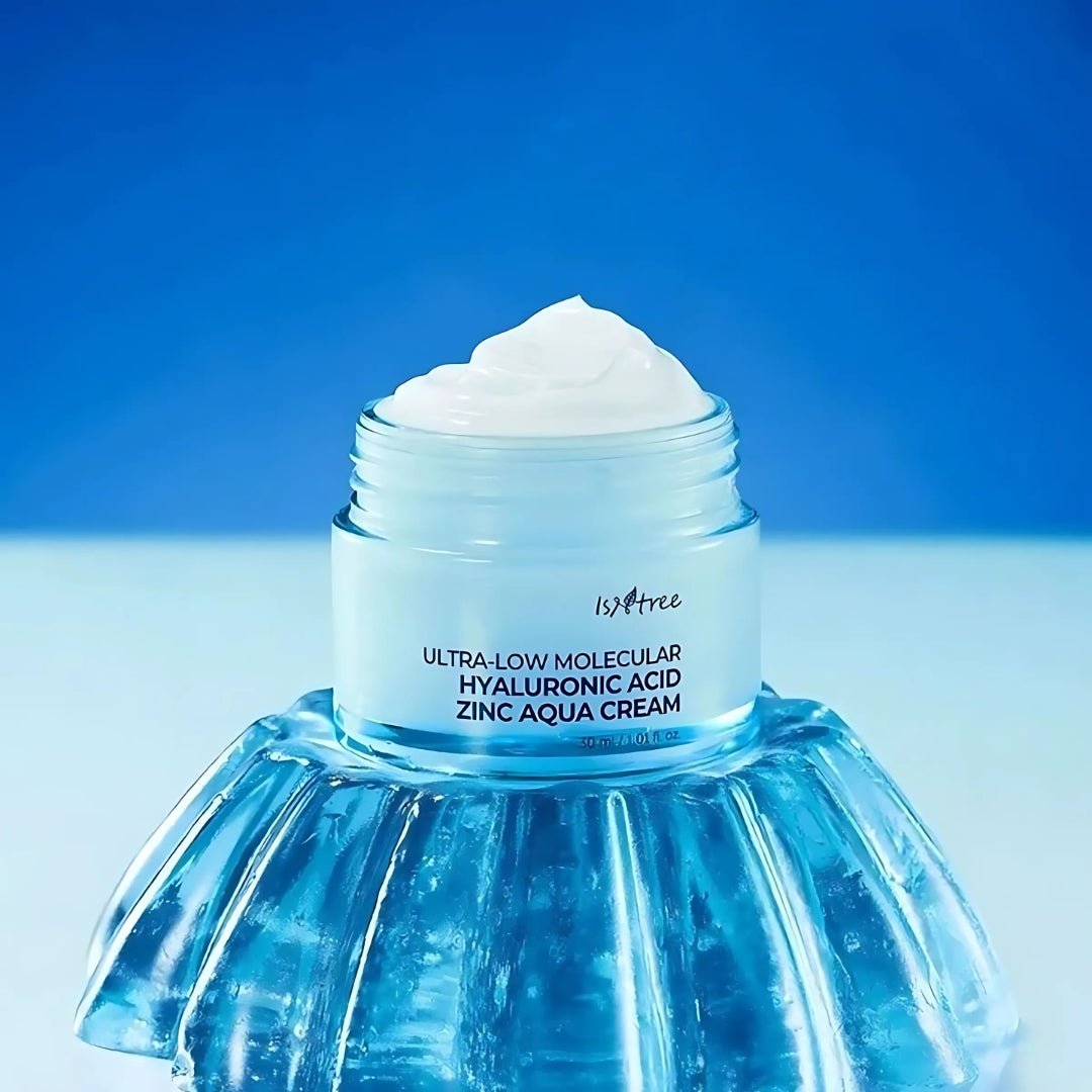 Isntree Ultra - Low Molecular Hyaluronic Acid Zinc Aqua Cream 80ml | La Cosmetique