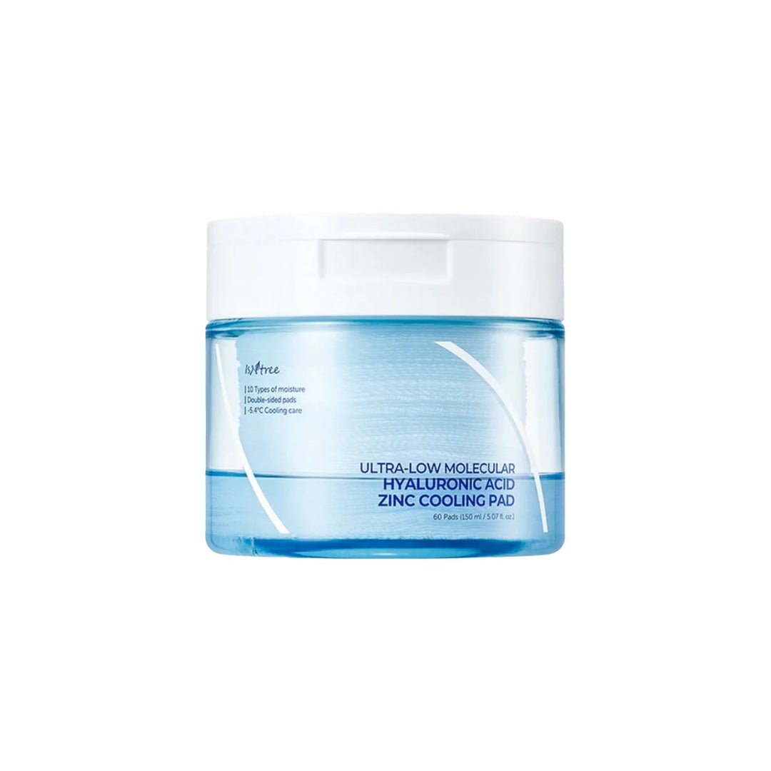 Isntree Ultra - Low Molecular Hyaluronic Acid Zinc Cooling Pad 150ml | La Cosmetique
