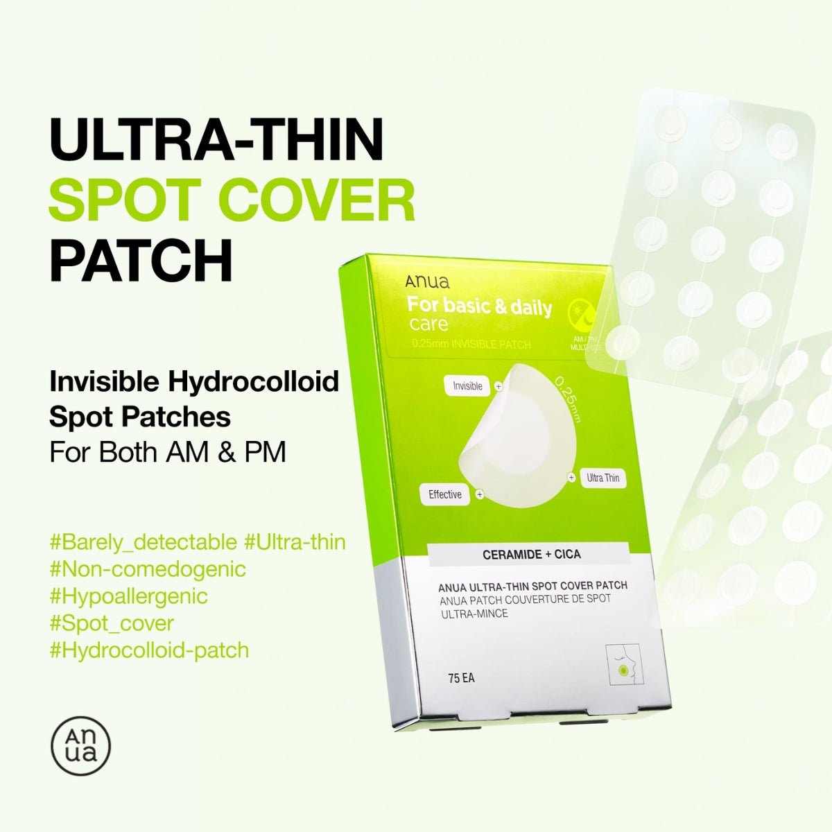 Anua Ultra Thin Spot Cover Patch [75ea] | La Cosmetique