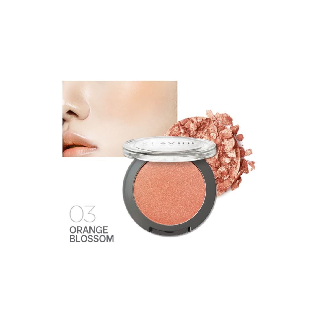 Klavuu Urban Pearlisation Natural Powder Blusher (5 Colours) | La Cosmetique