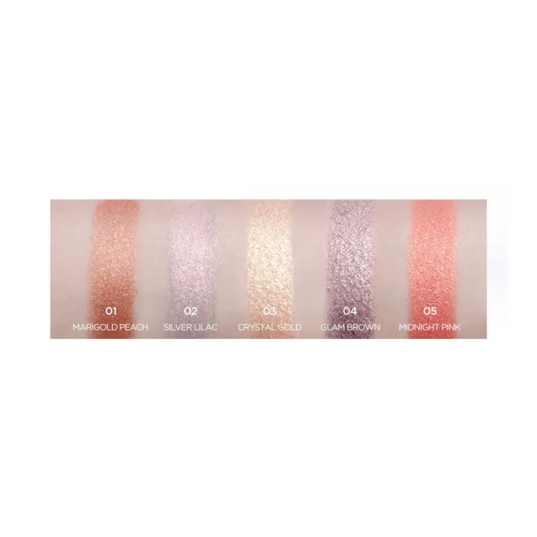 Klavuu Urban Pearlisation Sparkle Eyeshadow (5 Colours) | La Cosmetique