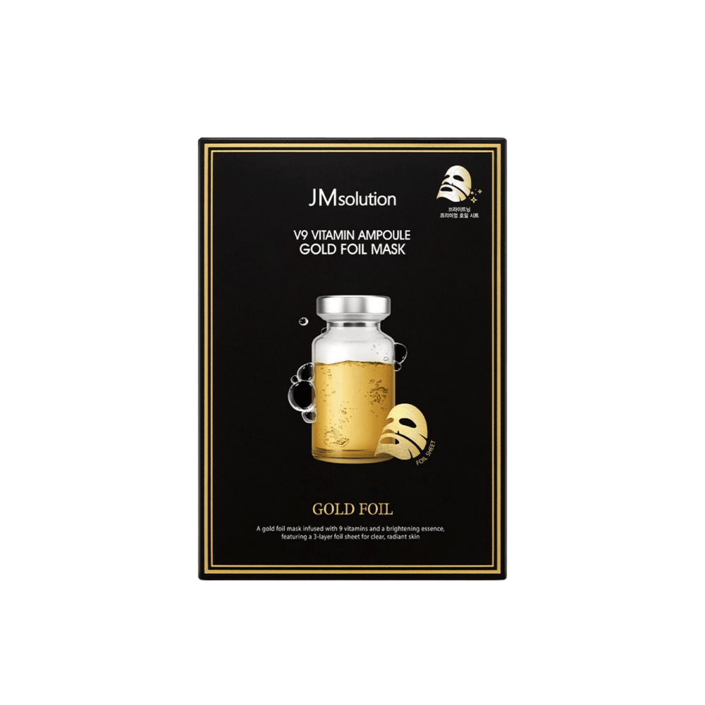 V9 Vitamin Ampoule Gold Foil Mask Box [10pcs]