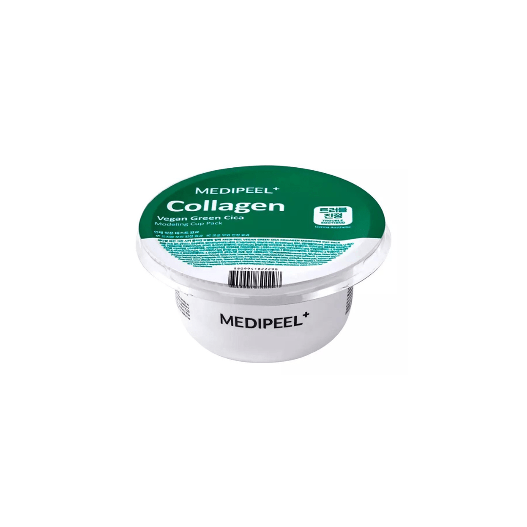 MEDIPEEL+ Vegan Green Cica Collagen Modeling Cup Pack 28g | La Cosmetique