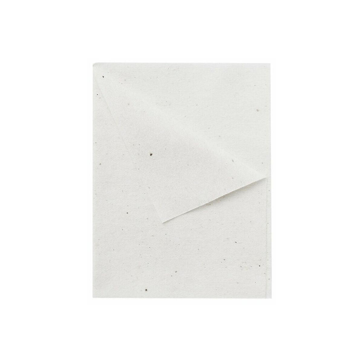 Fillimilli vegan face towel made of soft cotton, showing a plush, white towel with a gentle texture for facial skincare.