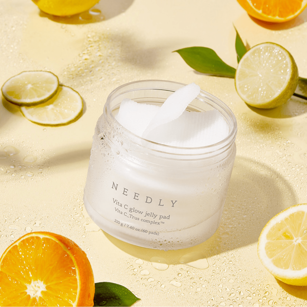 Needly Vita C Glow Jelly Pad 60 Pads | La Cosmetique