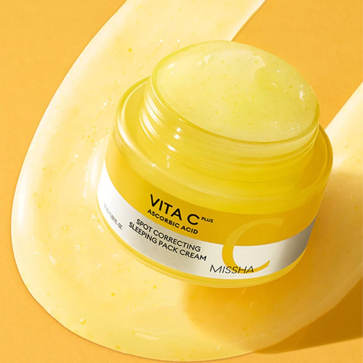 Missha Vita C Plus Spot Correcting Sleeping Mask Pack Cream 50ml | La Cosmetique