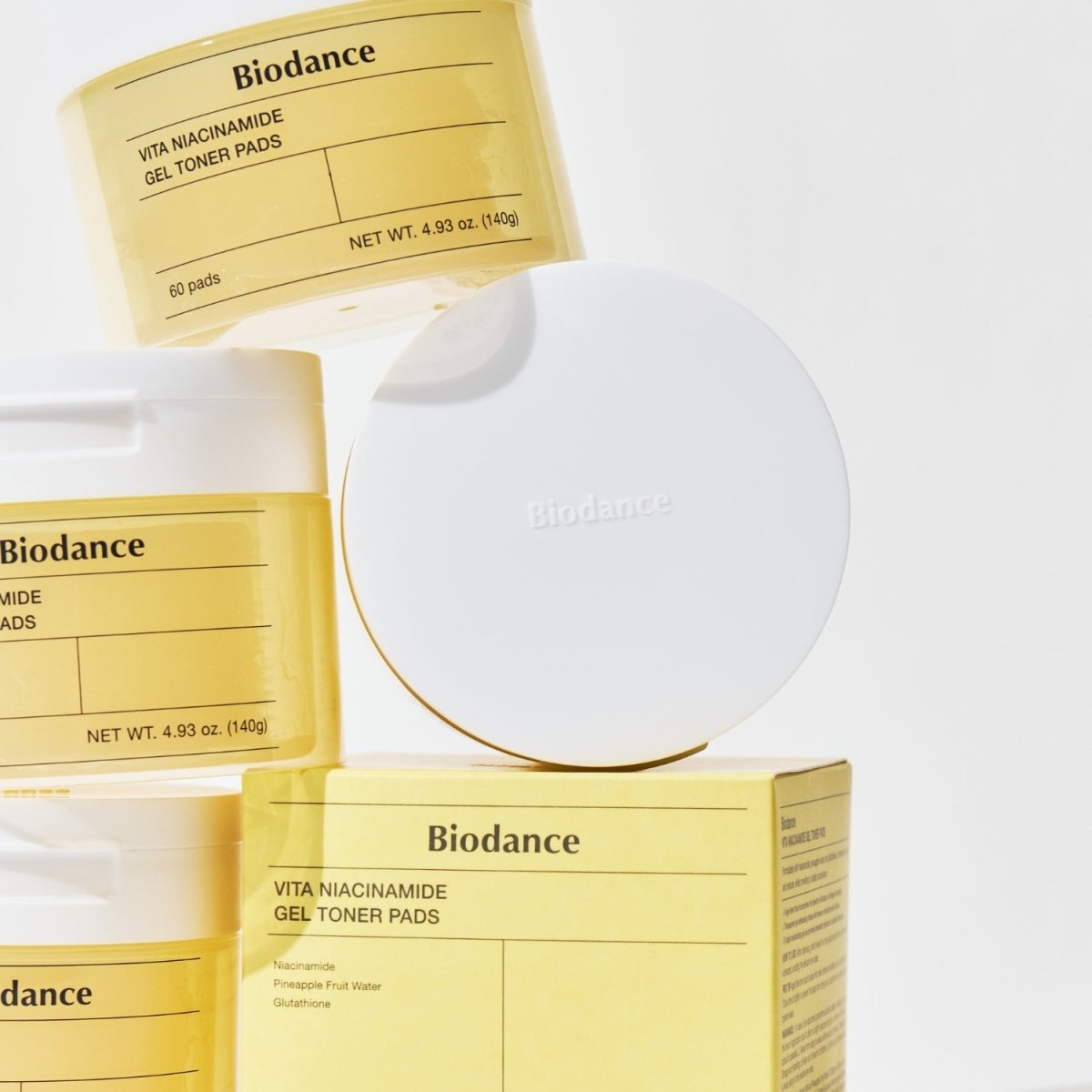 Biodance Vita Niacinamide Gel Toner Pads [60 Pads] | La Cosmetique