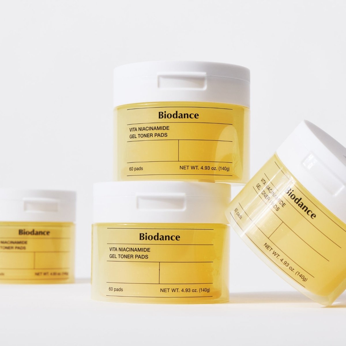 Biodance Vita Niacinamide Gel Toner Pads [60 Pads] | La Cosmetique