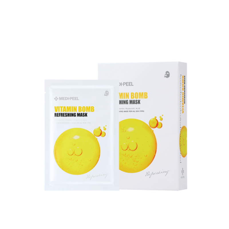 MEDIPEEL+ Vitamin Bomb Refreshing Mask 25ml x 10ea | La Cosmetique