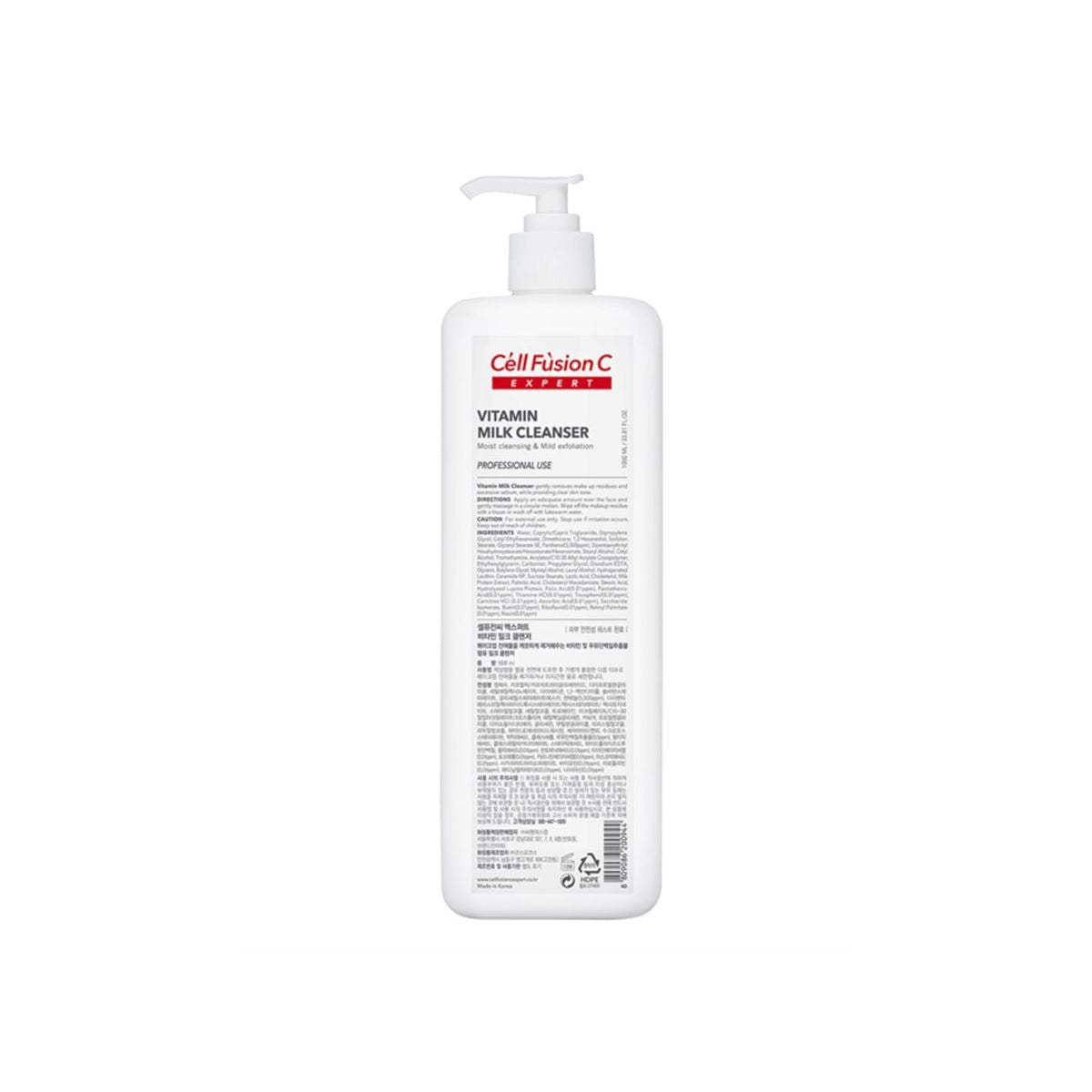 Cell Fusion C Expert Vitamin Milk Cleanser [1000ml] | La Cosmetique