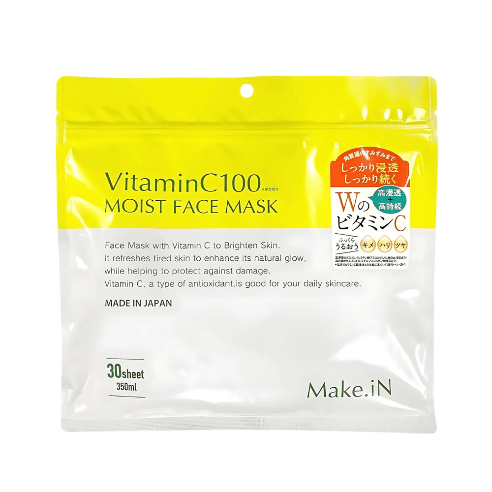 Vitaminc 100 Moist Face Mask 30 Sheets