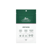 VT Cosmetics Cica Spot Patch with 48 pieces for acne treatment, featuring soothing, clear adhesive patches for spot healing.