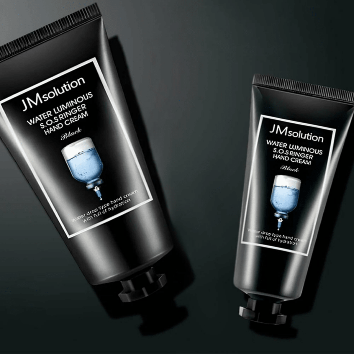 JMsolution Water Luminous S.O.S Ringer Hand Cream Black Set | La Cosmetique