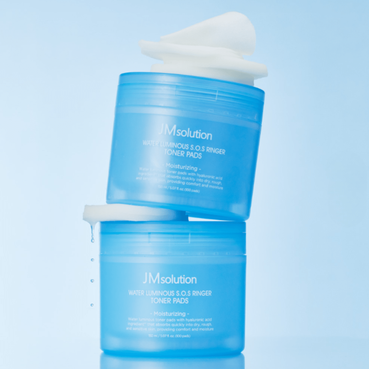 JMsolution Water Luminous S.O.S Ringer Toner Pads [100 Pads] | La Cosmetique