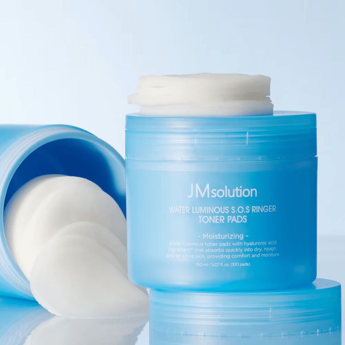 JMsolution Water Luminous S.O.S Ringer Toner Pads [100 Pads] | La Cosmetique