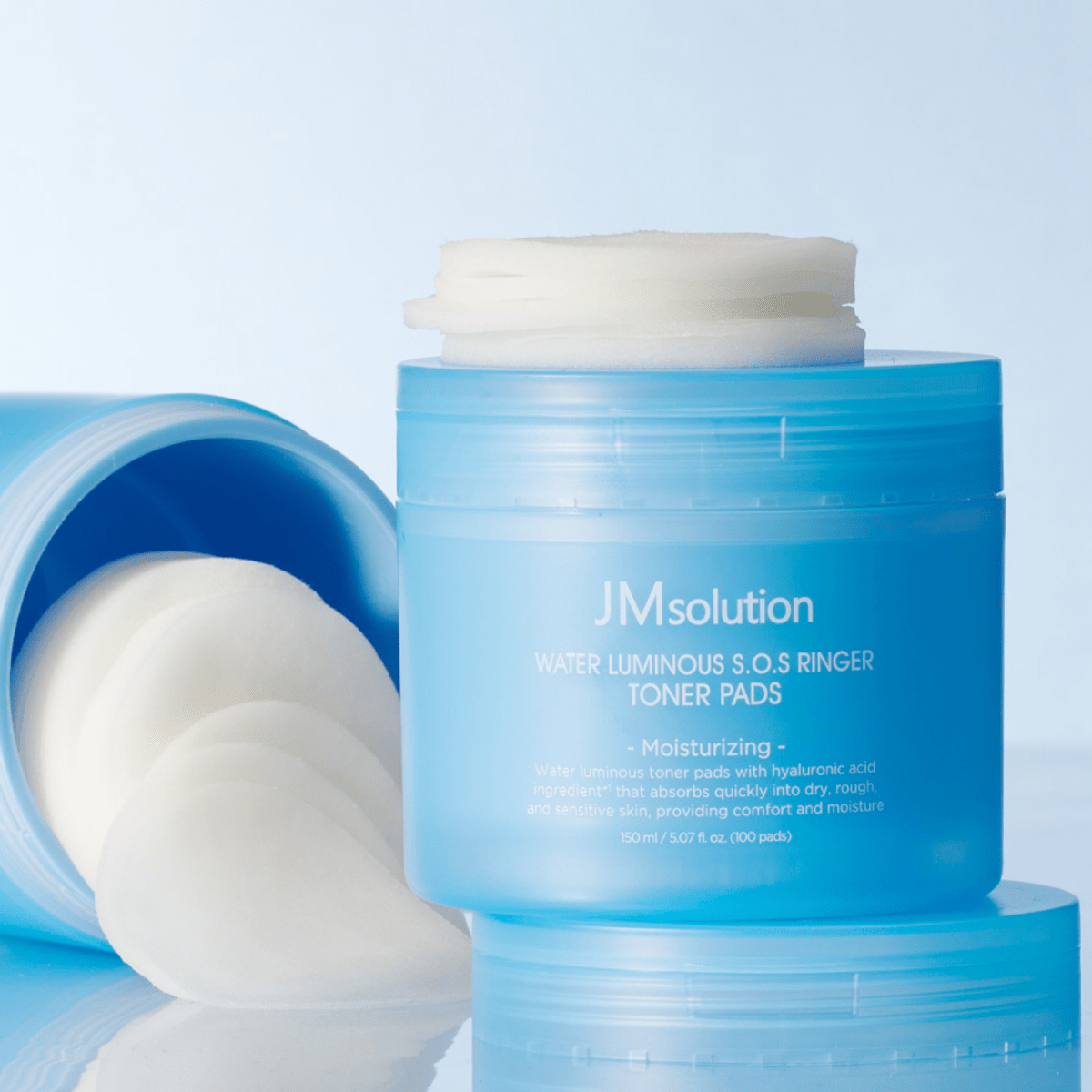 JMsolution Water Luminous S.O.S Ringer Toner Pads [100 Pads] | La Cosmetique