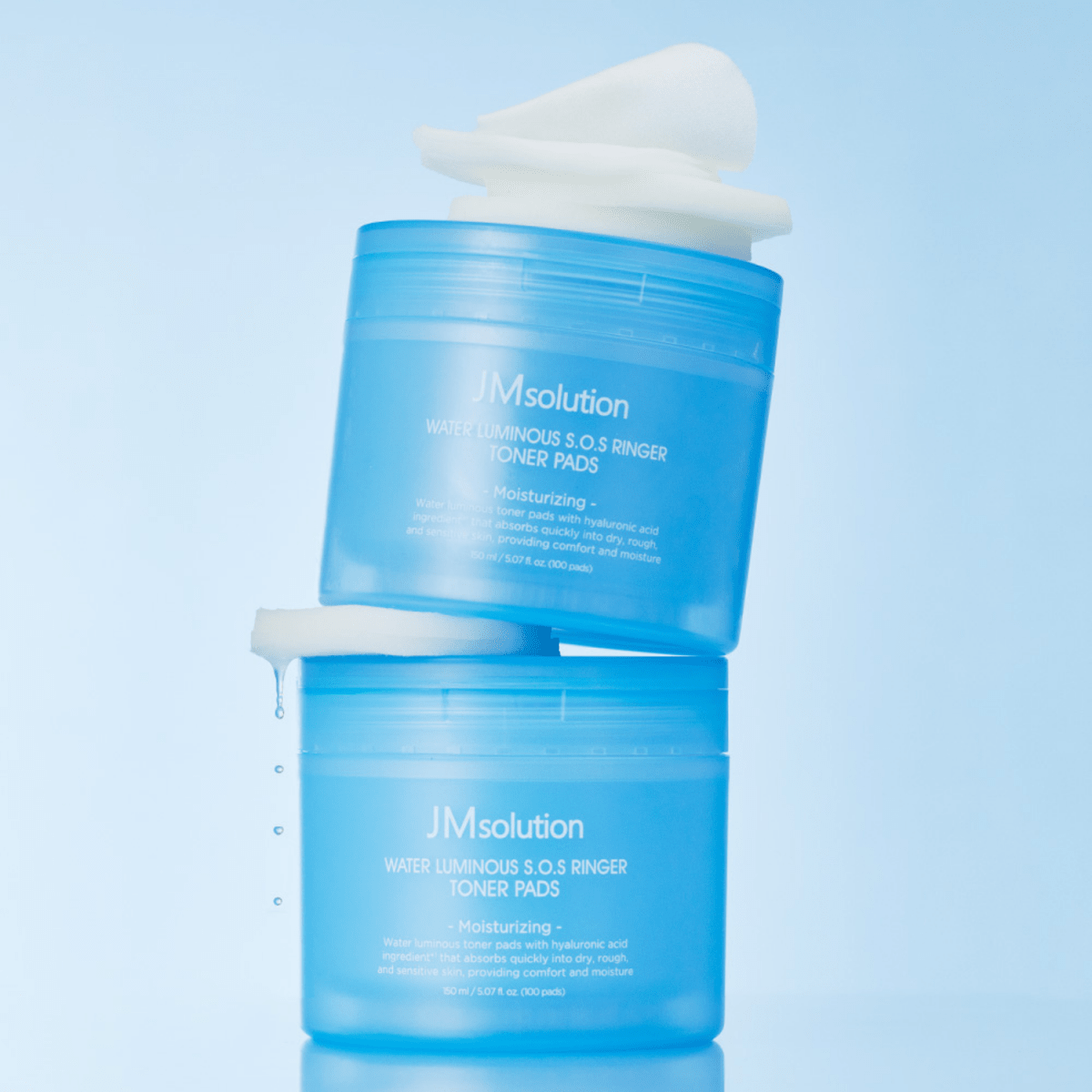 JMsolution Water Luminous S.O.S Ringer Toner Pads [100 Pads] | La Cosmetique