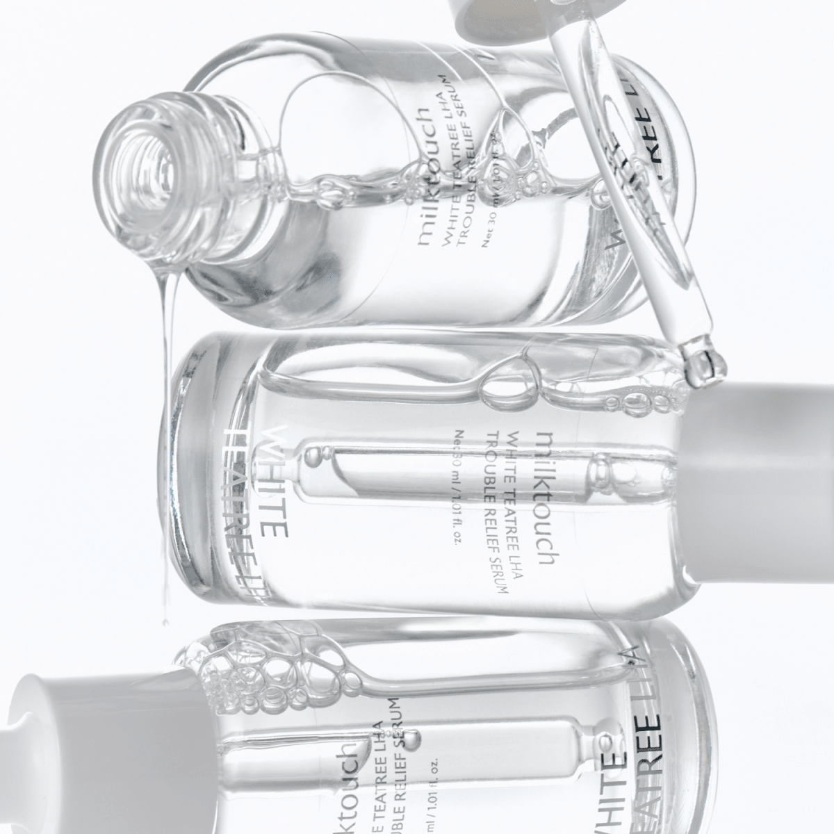 Milk Touch White Teatree LHA Trouble Relief Serum | La Cosmetique