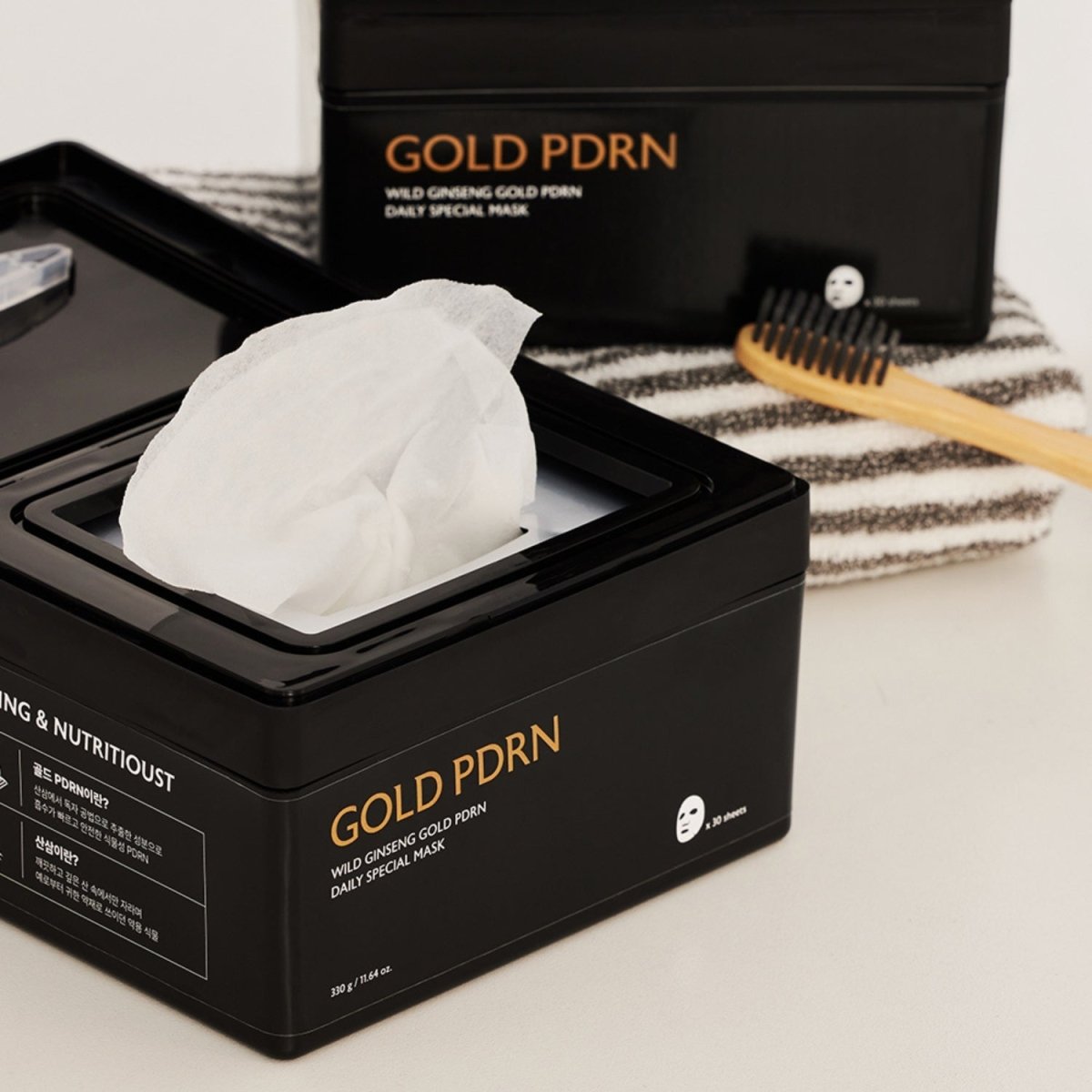 Milk Touch Wild Ginseng Gold PDRN Daily Special Mask [30 Pads] | La Cosmetique