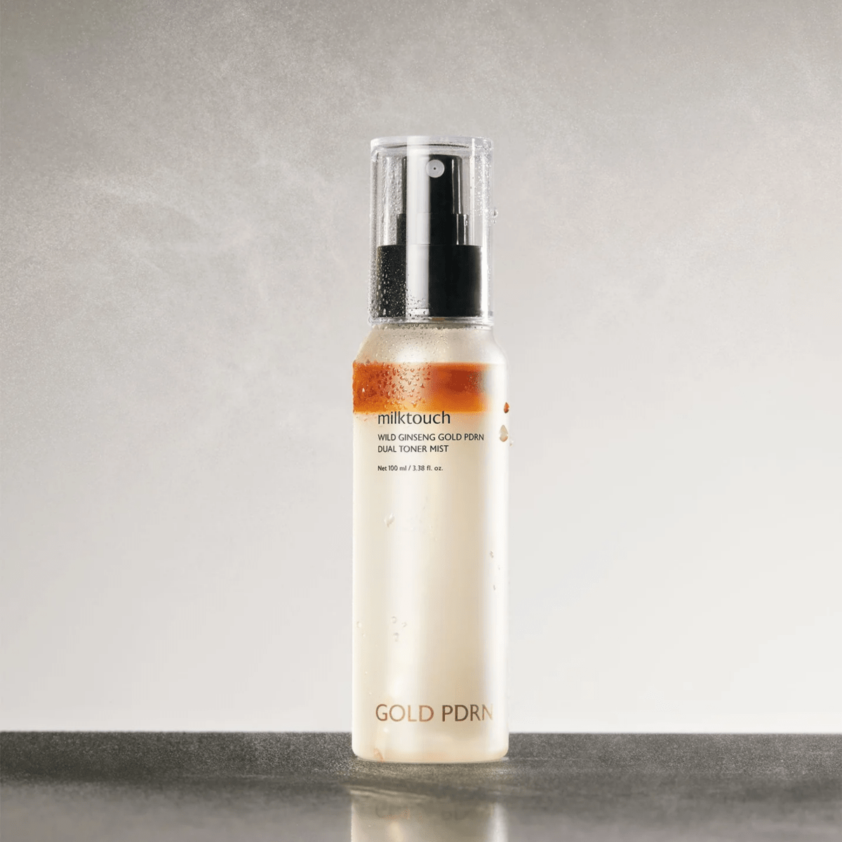 Milk Touch Wild Ginseng Gold PDRN Dual Toner Mist [100ml] | La Cosmetique