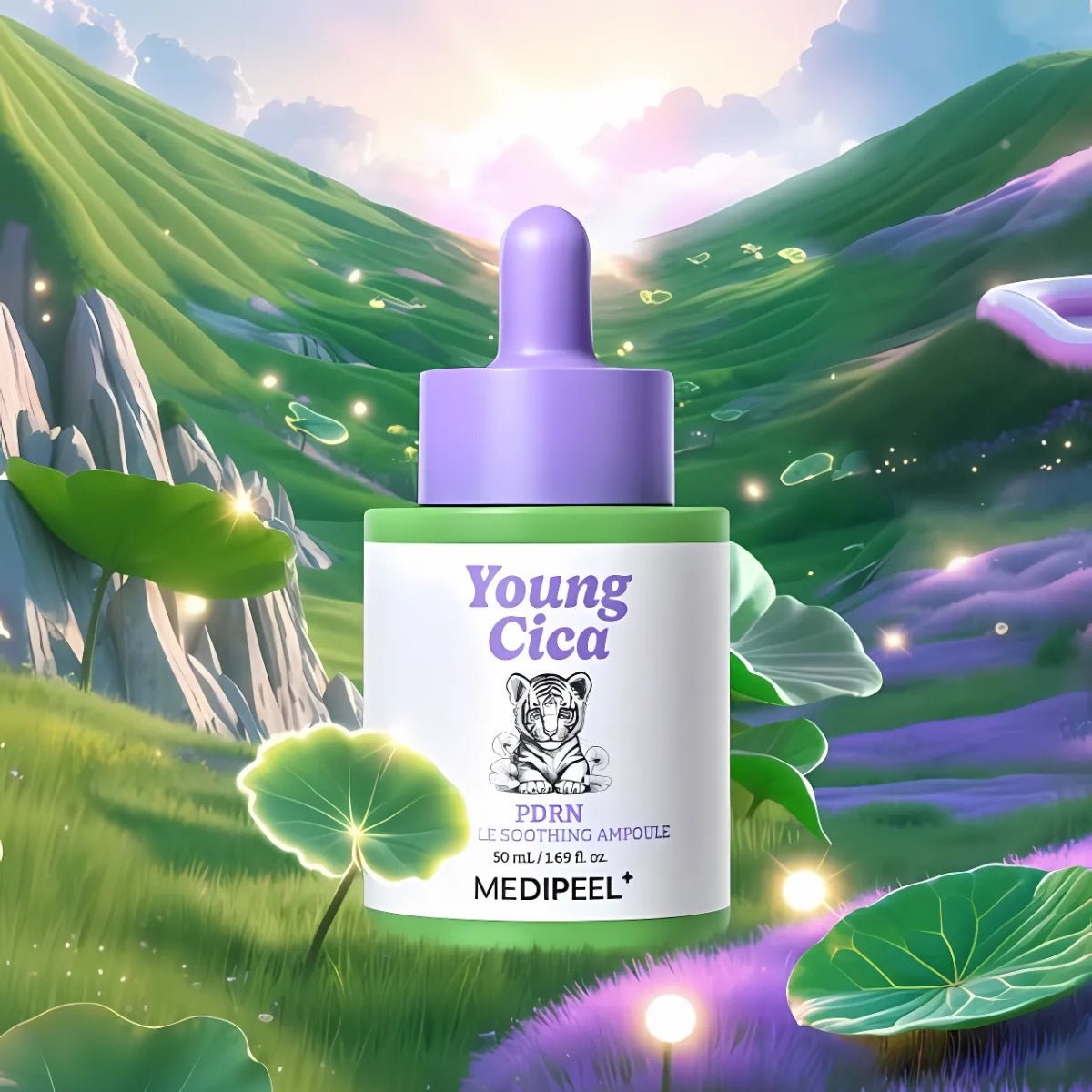 MEDIPEEL+ Young Cica Pdrn Trouble Soothing Ampoule 50ml | La Cosmetique