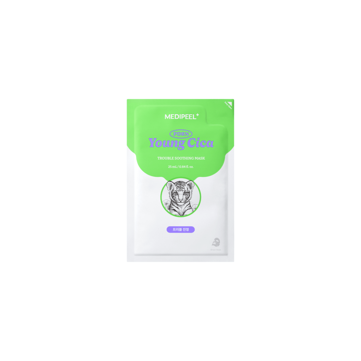 MEDIPEEL+ Young Cica PDRN Trouble Soothing Mask [1pc] | La Cosmetique