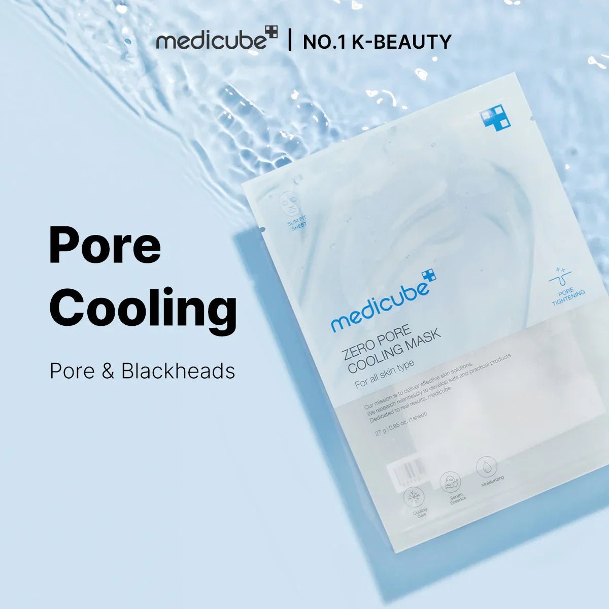 Medicube Zero Pore Cooling Mask [1pc] | La Cosmetique