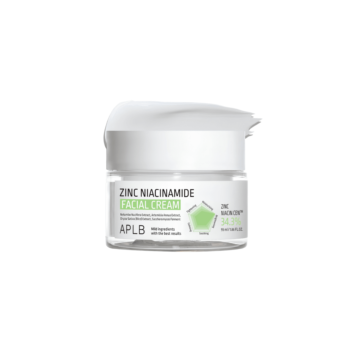APLB Zinc Niacinamide Facial Cream 55ml | La Cosmetique