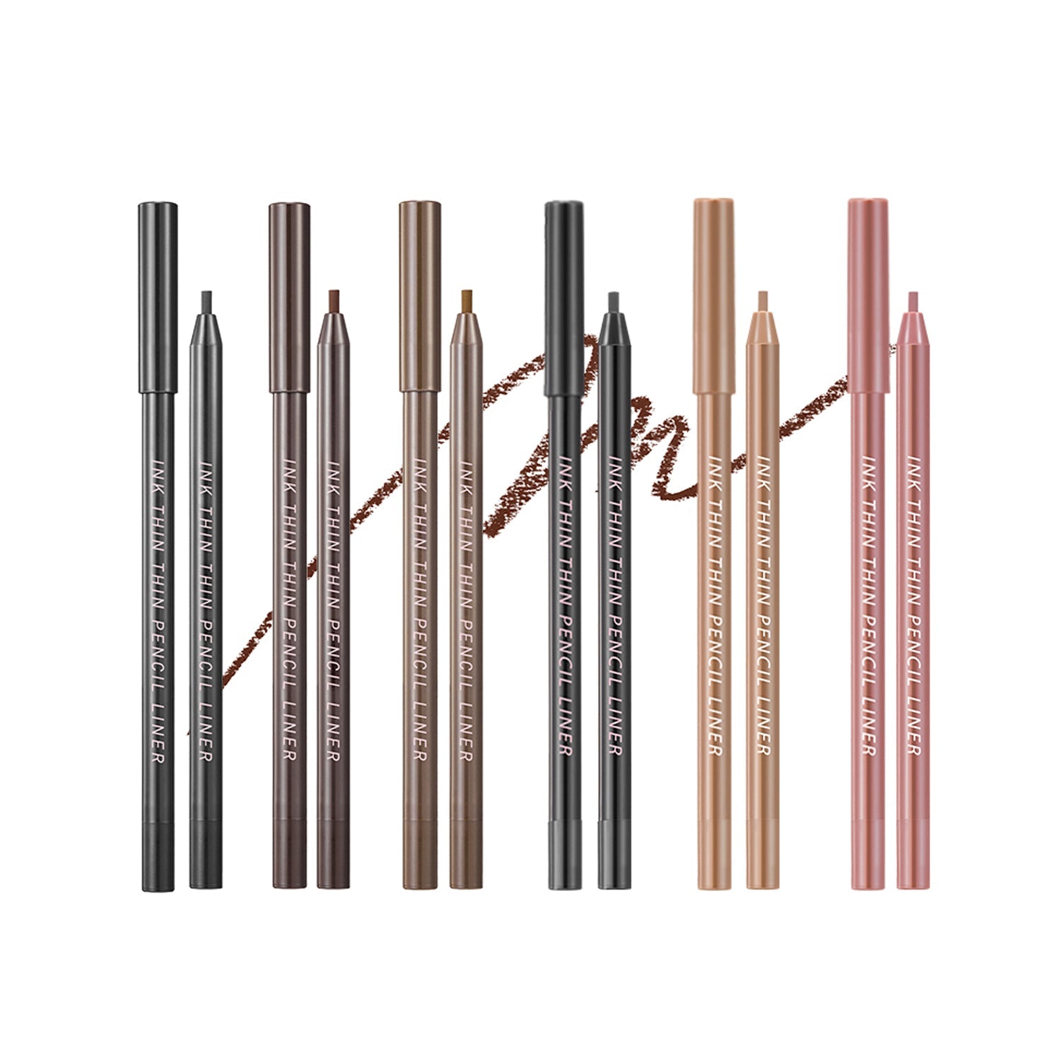 PeriperaInk Thin Thin Pencil Liner (3 Colours) - La Cosmetique