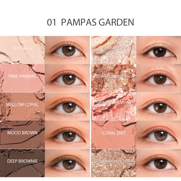 Rom&ndBetter Than Palette 01 Panpas Garden - La Cosmetique