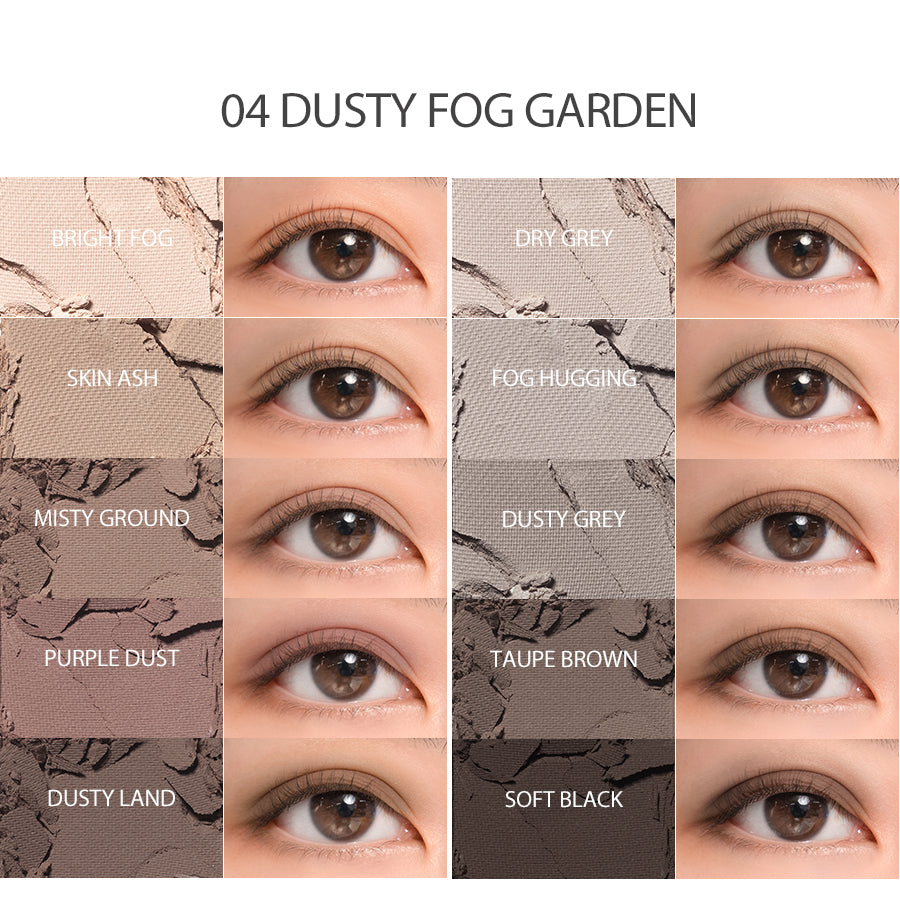 Rom&ndBetter Than Palette 04 Dusty Fog Garden - La Cosmetique