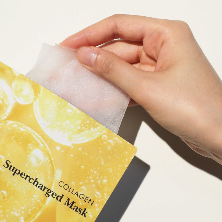 SNP Collagen Supercharged Mask 10pcs/Box - La Cosmetique