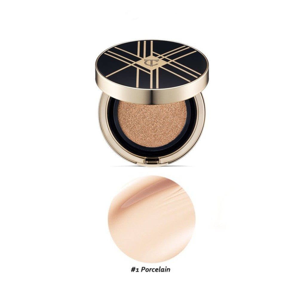 Too Cool For School Artclass Studio De Teint Fixing Cover Cushion foundation with refill, showing the compact and cushion applicator.