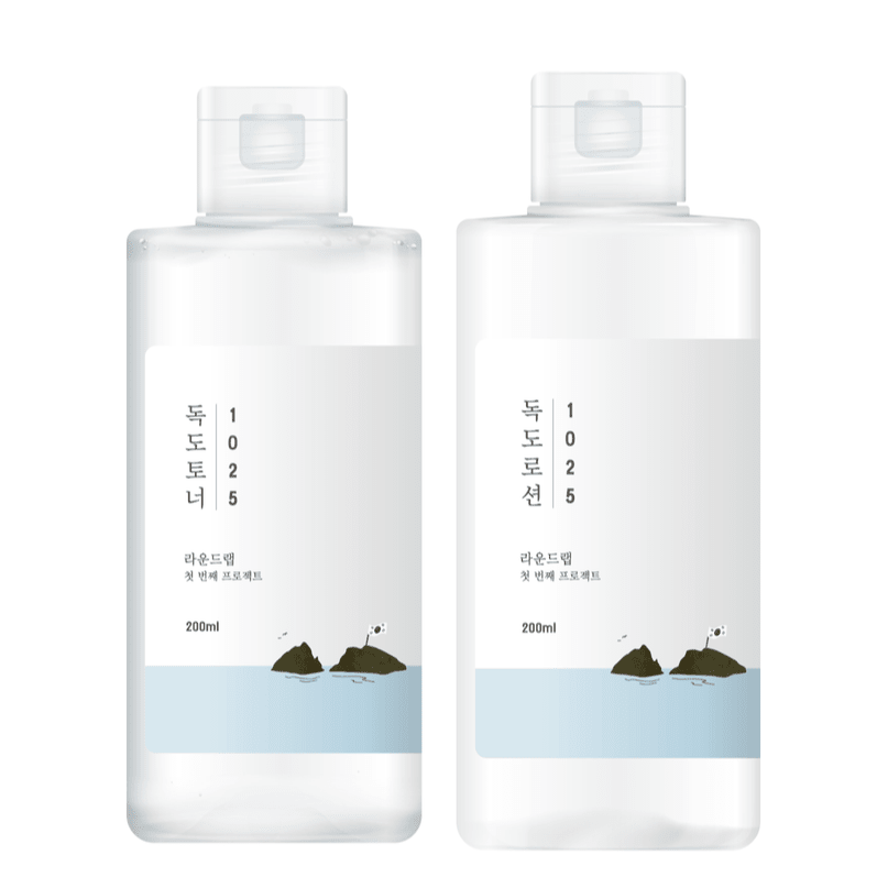 Round Lab 1025 Dokdo Toner + Lotion Special Set | La Cosmetique