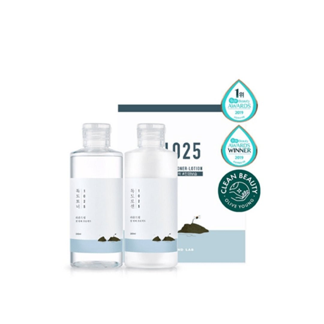 Round Lab 1025 Dokdo Toner + Lotion Special Set | La Cosmetique
