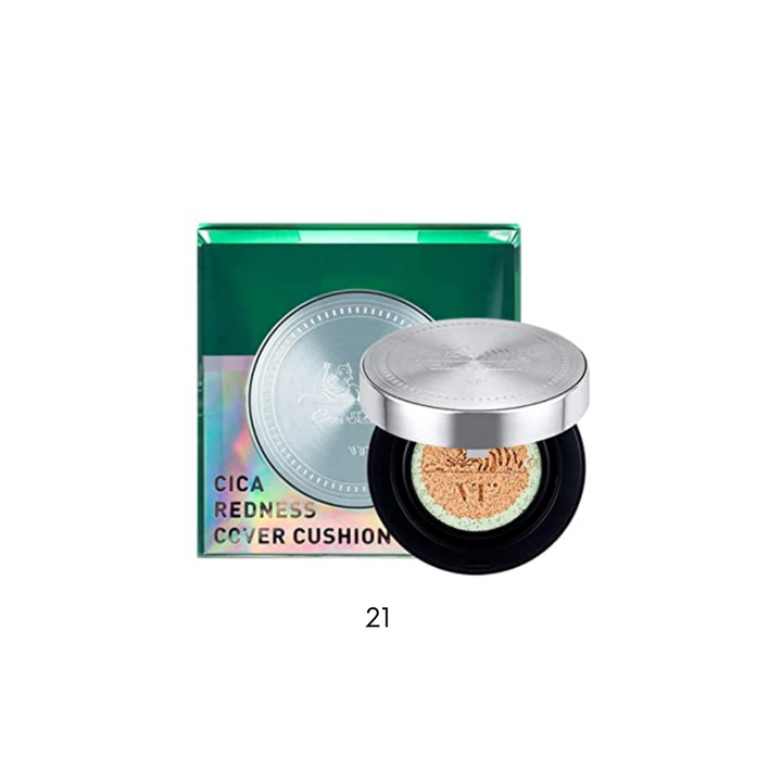 VT Cosmetics Cica Redness Cover Cushion 21/23 (With Refill) - Shop K-Beauty in Australia