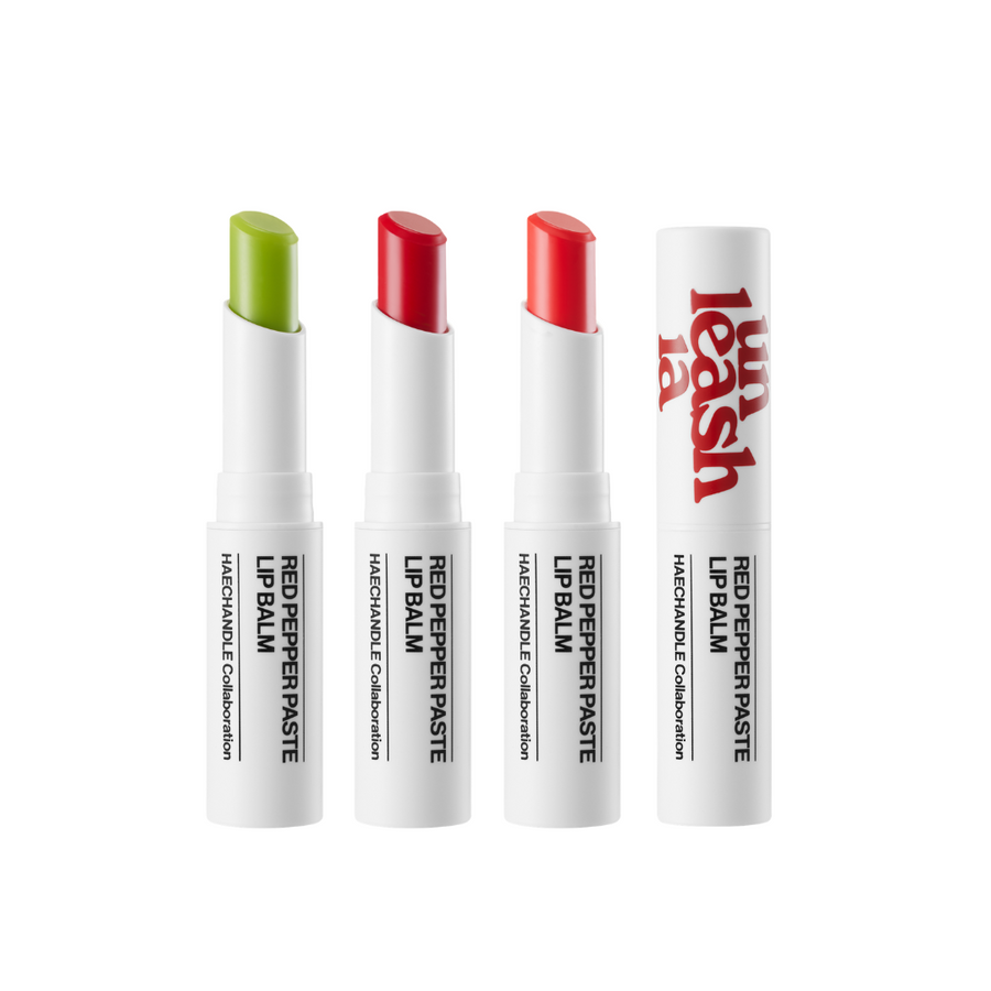 Unleashia Red Pepper Paste Lip Balm (3 Colours) - Shop K-Beauty in Australia