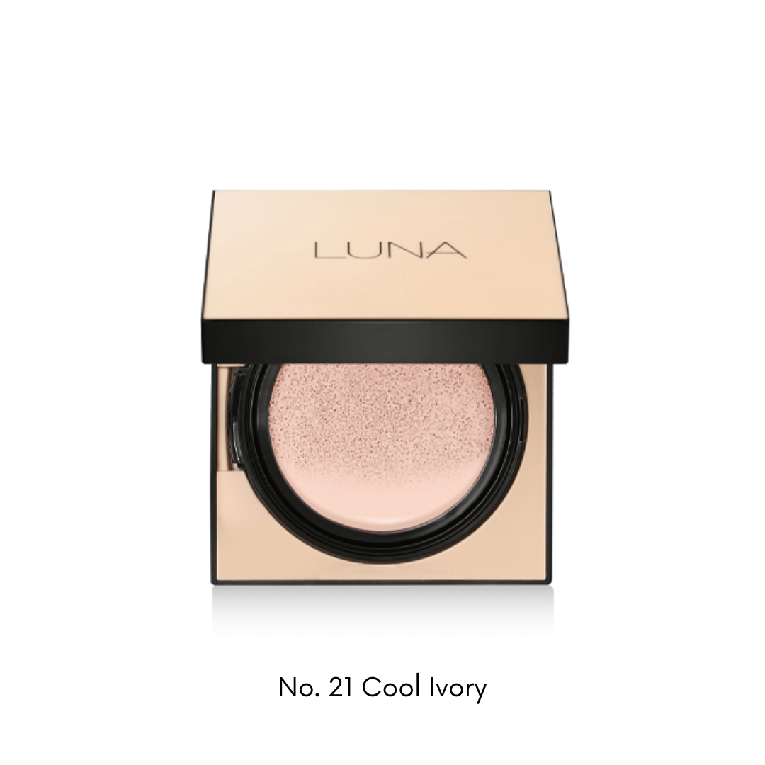 Luna Long Lasting Conceal-Fixing Cushion SPF50+/PA++++ (2 Shades) 12g*2 - Shop K-Beauty in Australia