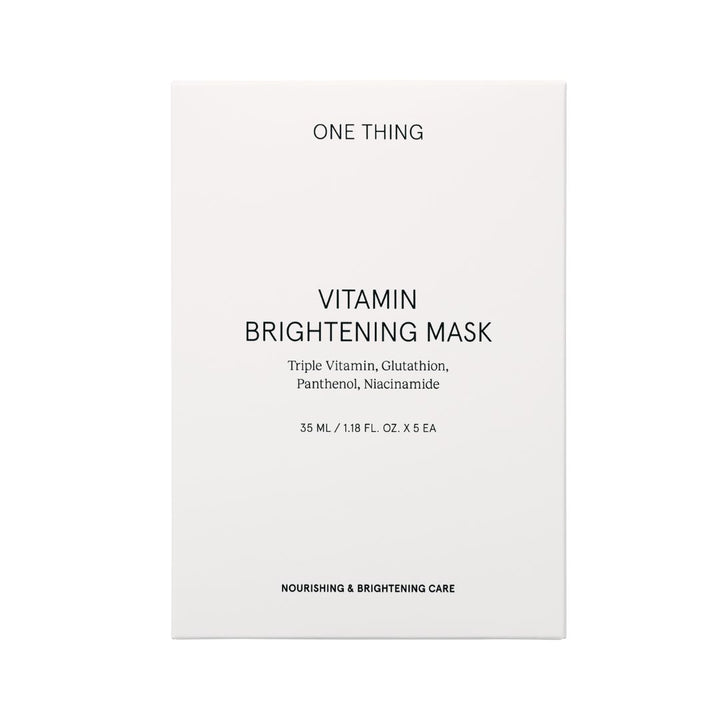 ONE THING Vitamin Brightening Mask 5 pieces - Shop K-Beauty in Australia