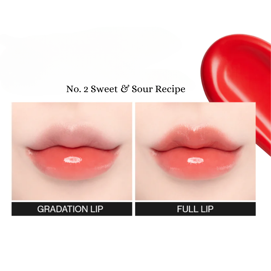 Unleashia Red Pepper Paste Lipstick in three shades, featuring vibrant red lip balm with a sleek lipstick bullet design.