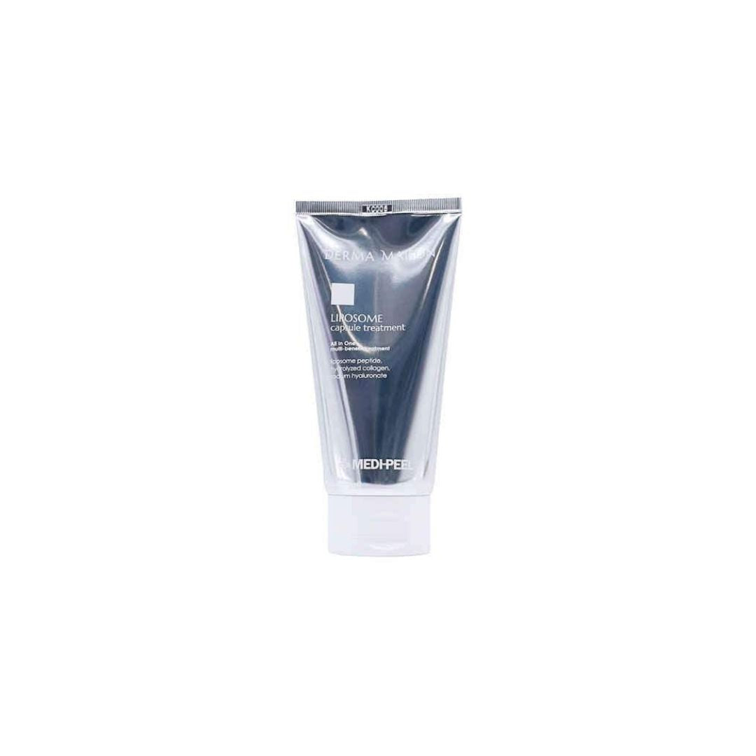 Derma Maison Liposome Capsule Treatment sleeping mask in a 150ml jar, designed for leave-on skincare and hydration.